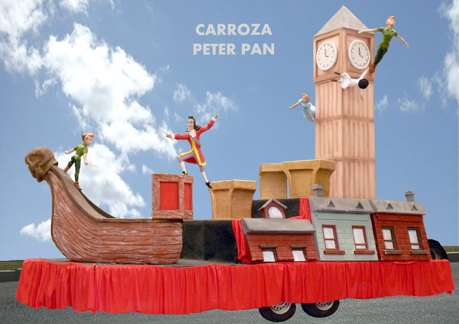 Alquiler Carrozas Infantiles modelo Peter Pan