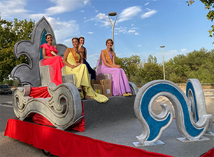 carrozas de alquiler para las fiestas de verano