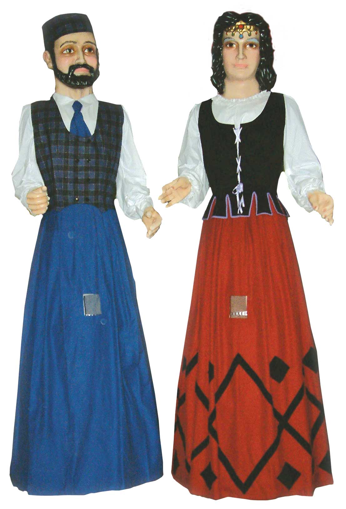 pareja de Gigantes de Andorra