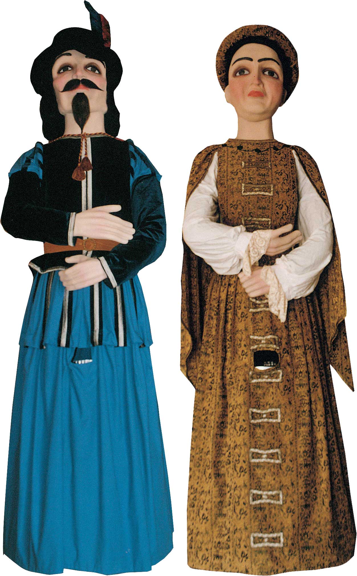 pareja de Gigantes de Zaragoza