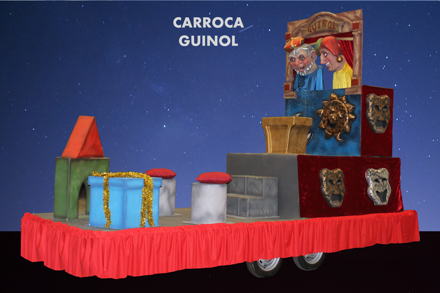 alquiler carroza infantil modelo Carroza Guiñol