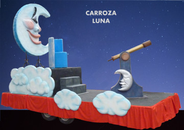 Alquiler Carrozas Reyes Magos modelo Luna