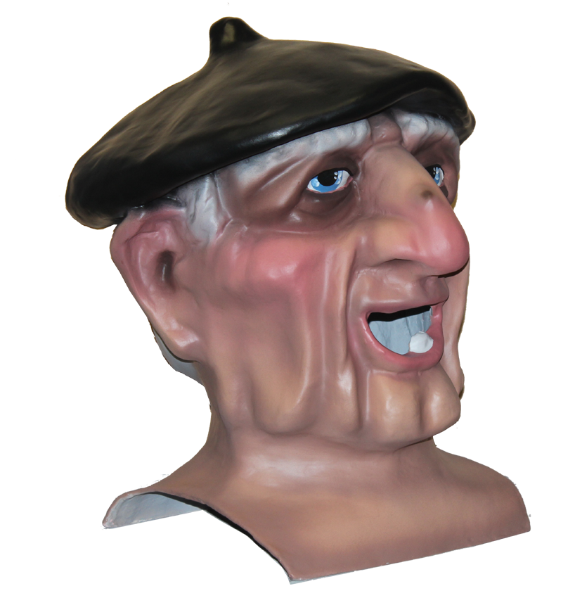 Cabezudo mediano modelo Abuelo