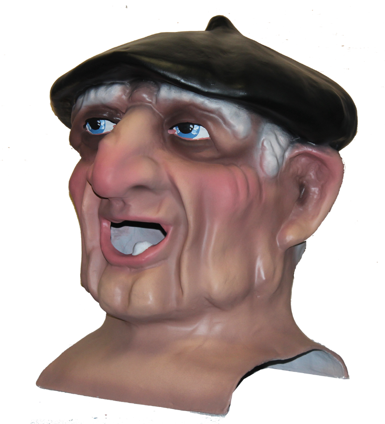 Cabezudo mediano modelo Abuelo