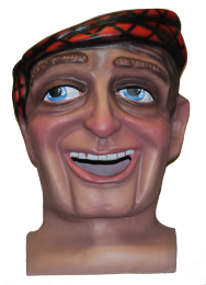 Cabezudo mediano Baturro