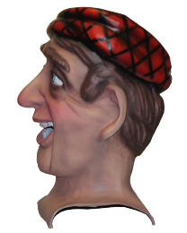 Cabezudo mediano Baturro