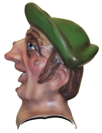 Cabezudo mediano Berrugón