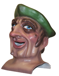 Cabezudo mediano Berrugón