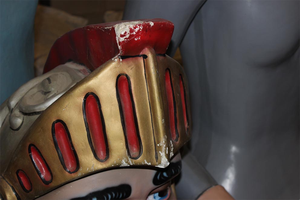 restauración gigantes mélida