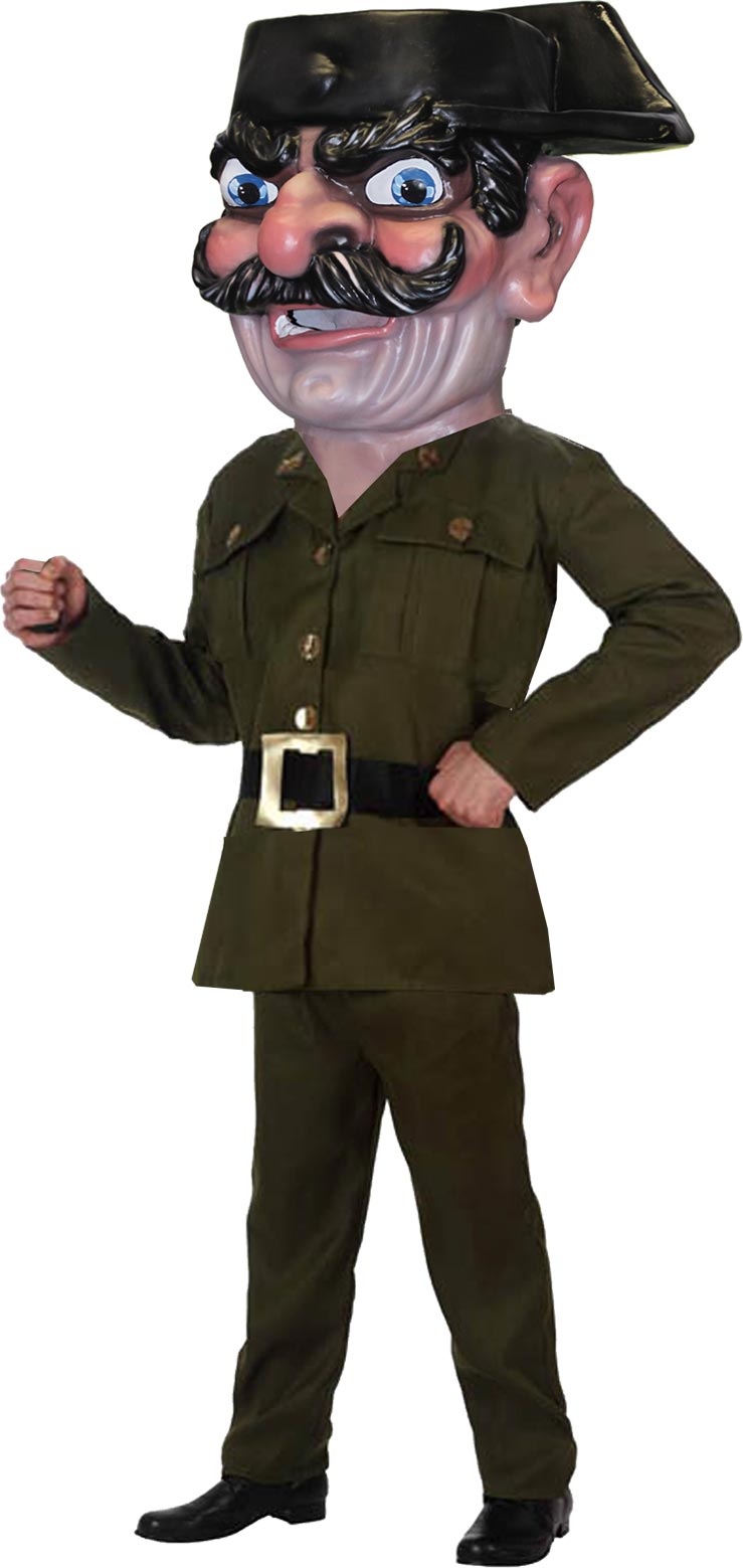 Cabezudo Especial Guardia Civil