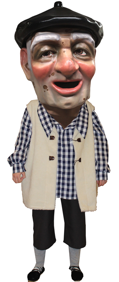 Cabezudo Comparsa Abuelo