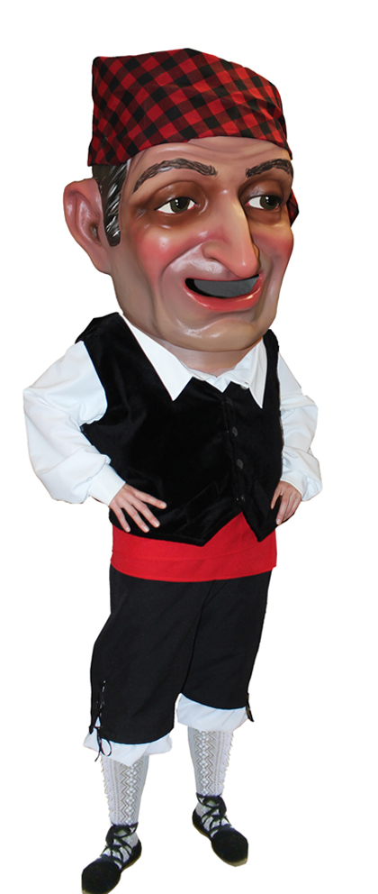 Cabezudo especial El Zagal de Utebo