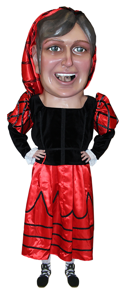 Cabezudo especial Maja Goya