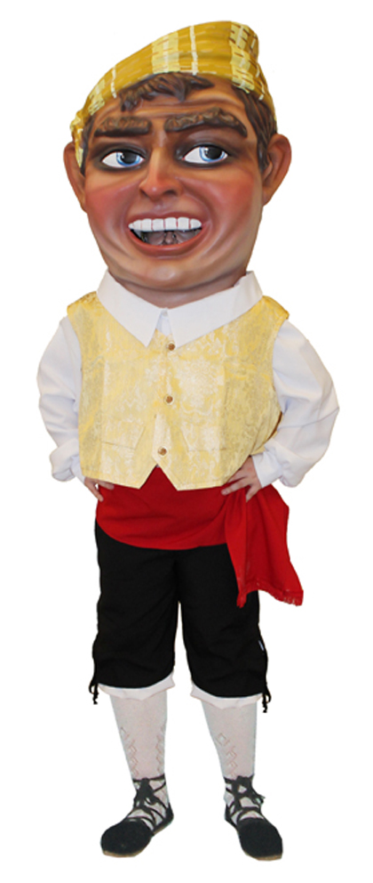 Cabezudo comparsa baturro especial