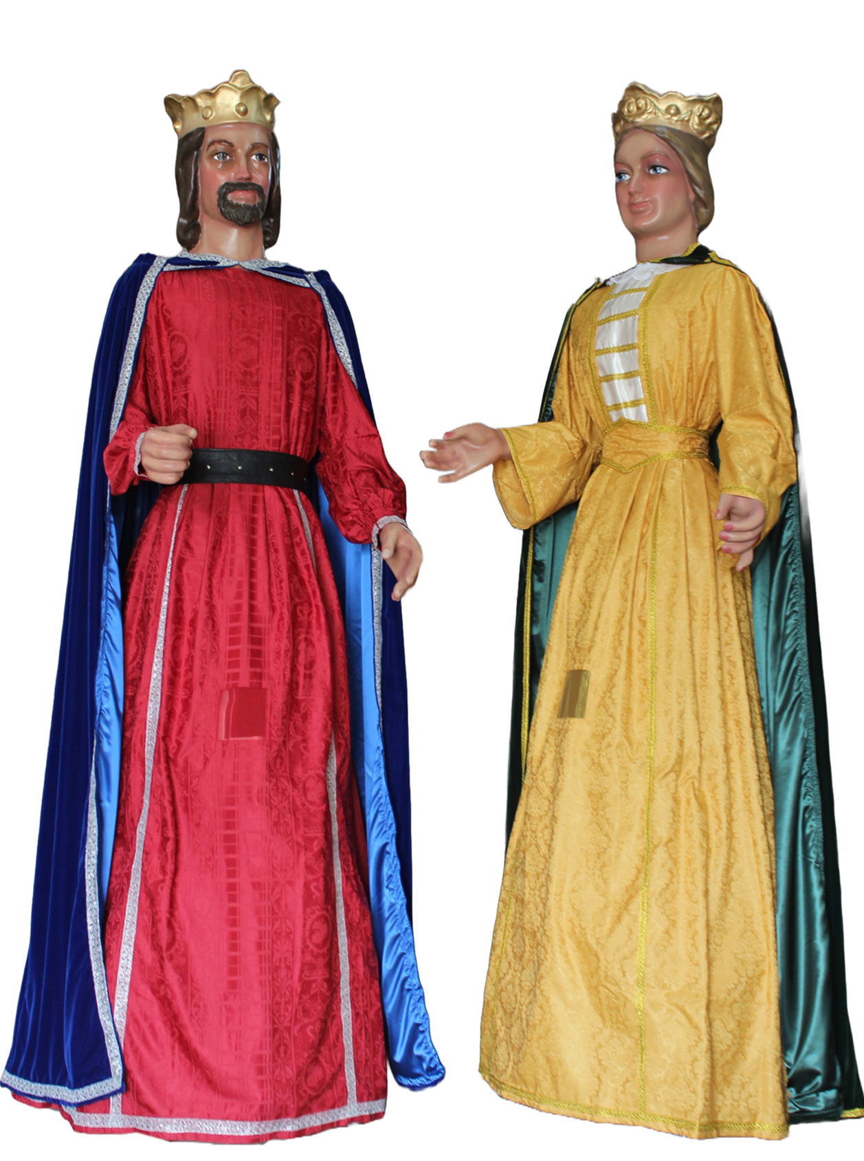Gigantes Rey y Reina de La Puebla de Alfinden