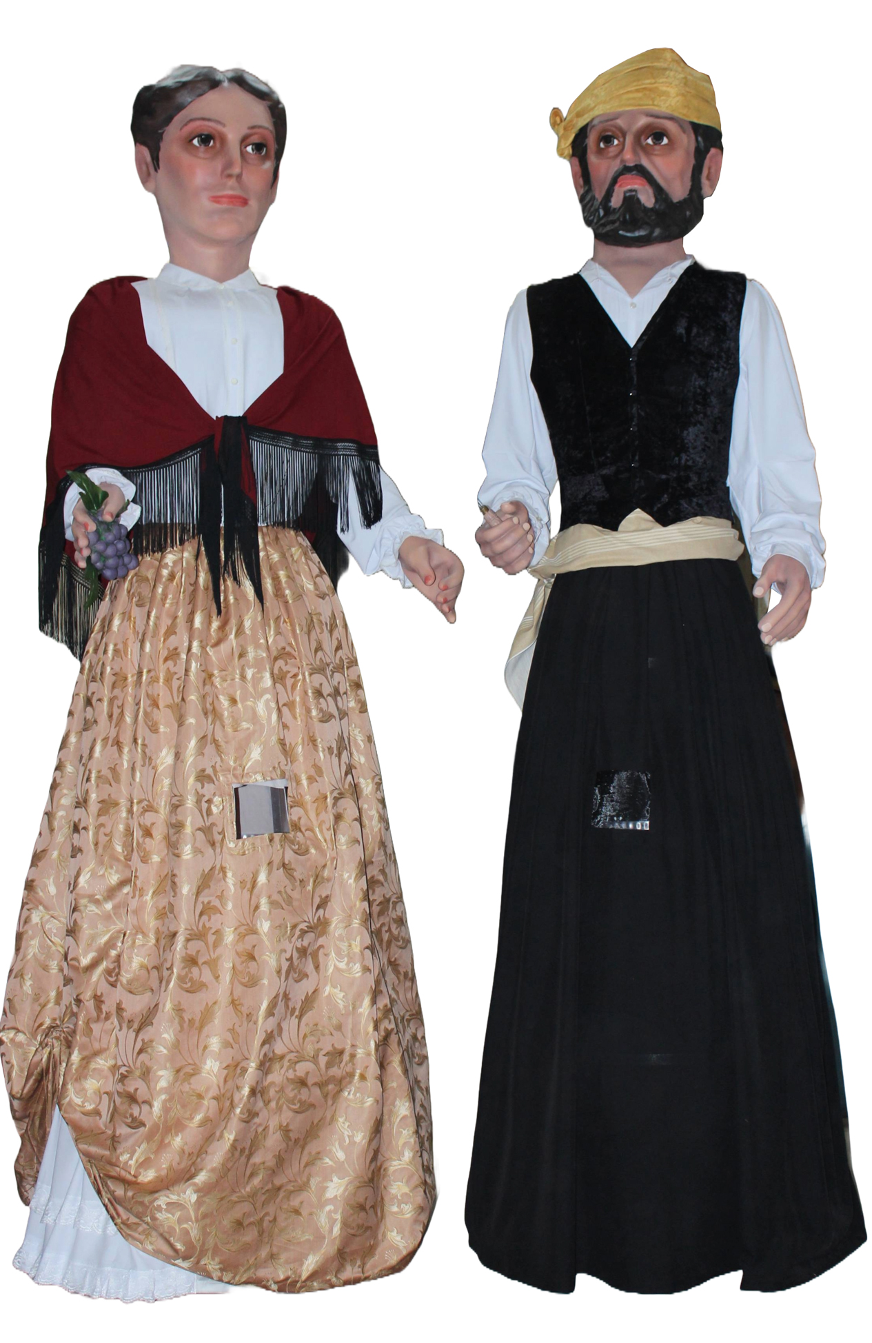 Gigantes especiales vendimiadores de Cariñena